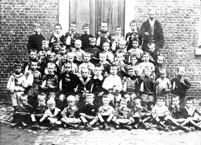 Classes des garçons -  1914