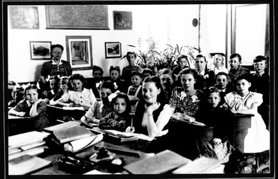 Classes des filles - 1949