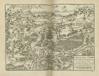 Carte des camps d'Acosse ... 1692