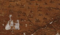 Carte des environs de Burdinne - 1536
