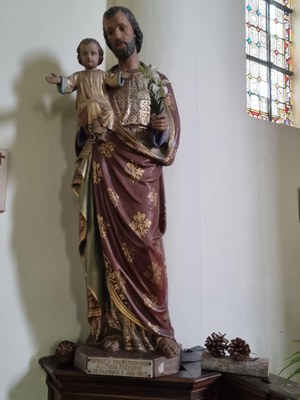Marneffe - St Joseph et l'enfant Jésus