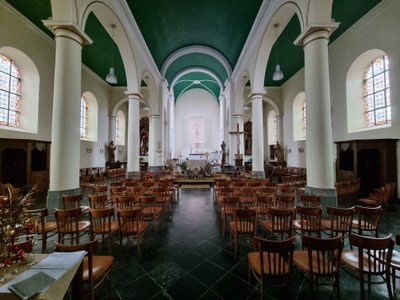 Marneffe - Intérieur de l'église