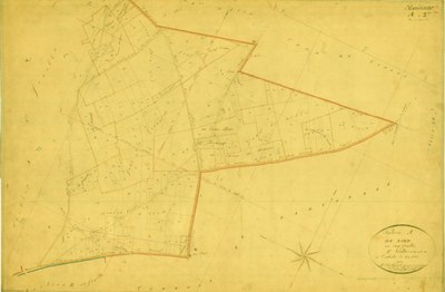 Plan cadastral primitif - Burdinne - Section A - Nord - Feuille 2 - 1829
