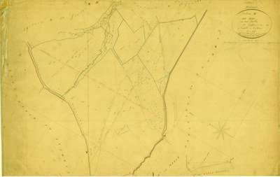 Plan cadastral primitif - Burdinne - Section B - Sud - Feuille 3 - 1829