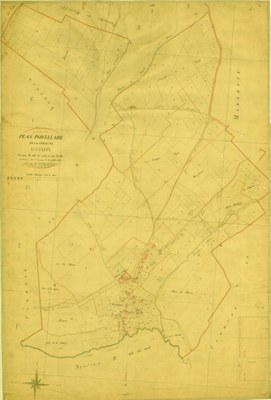 Plan cadastral primitif - Oteppe - Section A dite du Nord - 1829