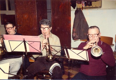 Les répétitions au local - 1983