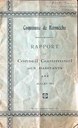 Hannêche - Rapport du conseil communal - 1911