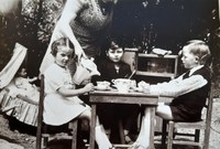 Anniversaire des enfants - Burdinne - 1945
